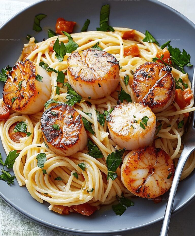 Scallop Spaghetti In White Wine Sauce Recipe