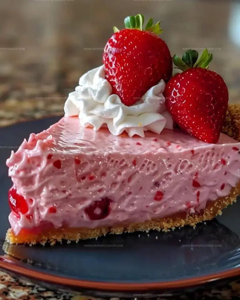 No Bake Strawberry Jello Pie Recipe