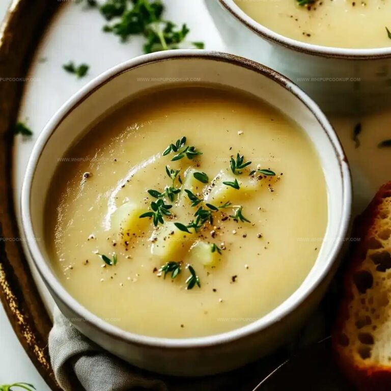 Cozy Creamy Potato and Leek Soup Recipe