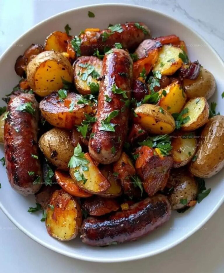 Oven Roasted Smoked Sausage and Potatoes Recipe