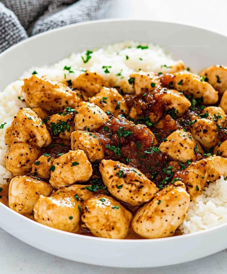 15-minute Garlic Butter Chicken Bite Recipe