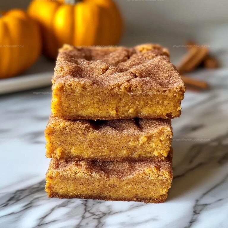Snickerdoodle Pumpkin Cookie Bars Recipe