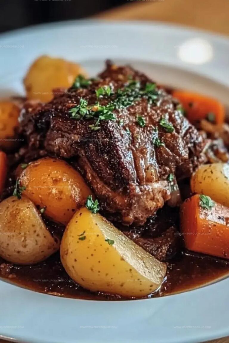 Pot Roast with Potatoes and Carrots Recipe