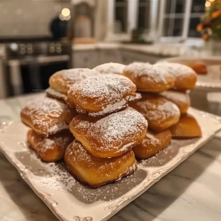 Easy Vanilla French Beignets Recipe
