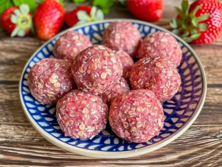 Strawberry And Banana Oat Balls For Dogs Recipe