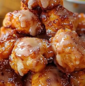 Quick & Easy Apple Fritter Bites Recipe
