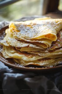 Homemade Crepes Recipe