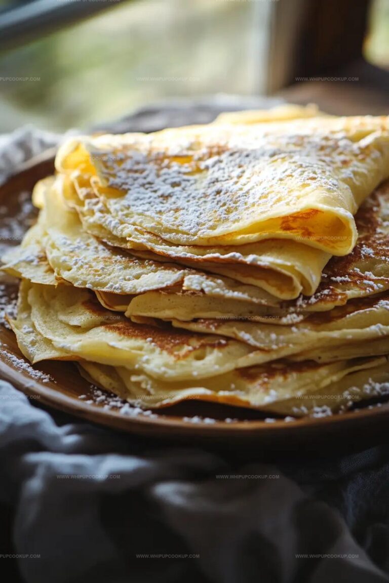 Homemade Crepes Recipe