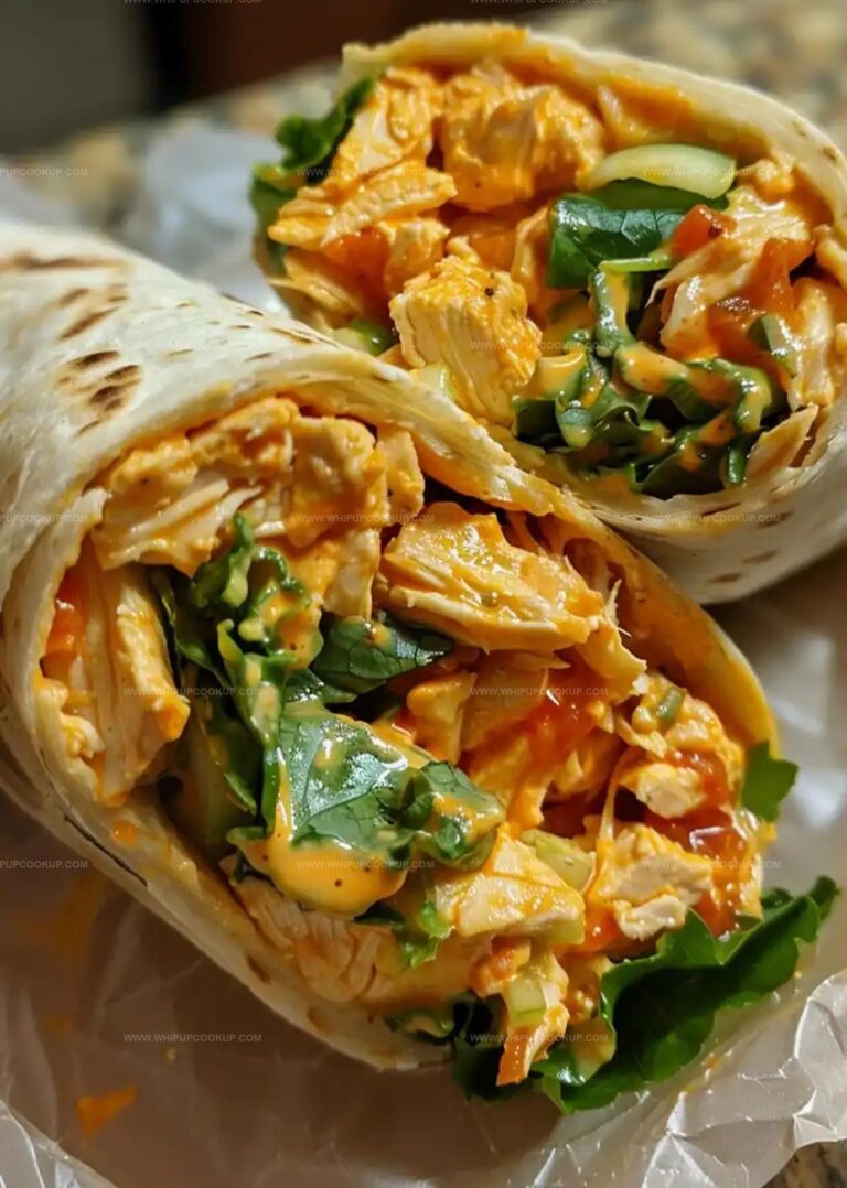 Quick Buffalo Chicken Salad Wrap Recipe