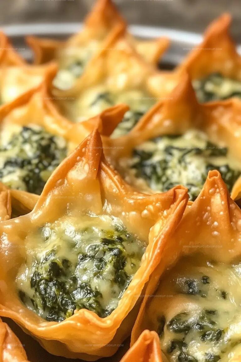 Spinach and Artichoke Wonton Cups Recipe