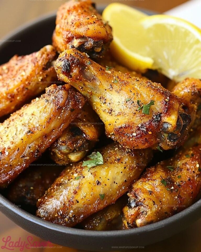 Lemon Pepper Wings Recipe
