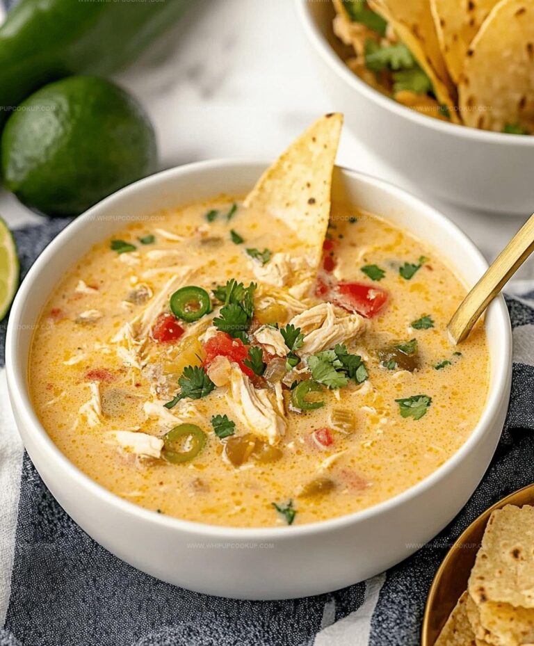 Creamy Chicken Tortilla Soup Recipe