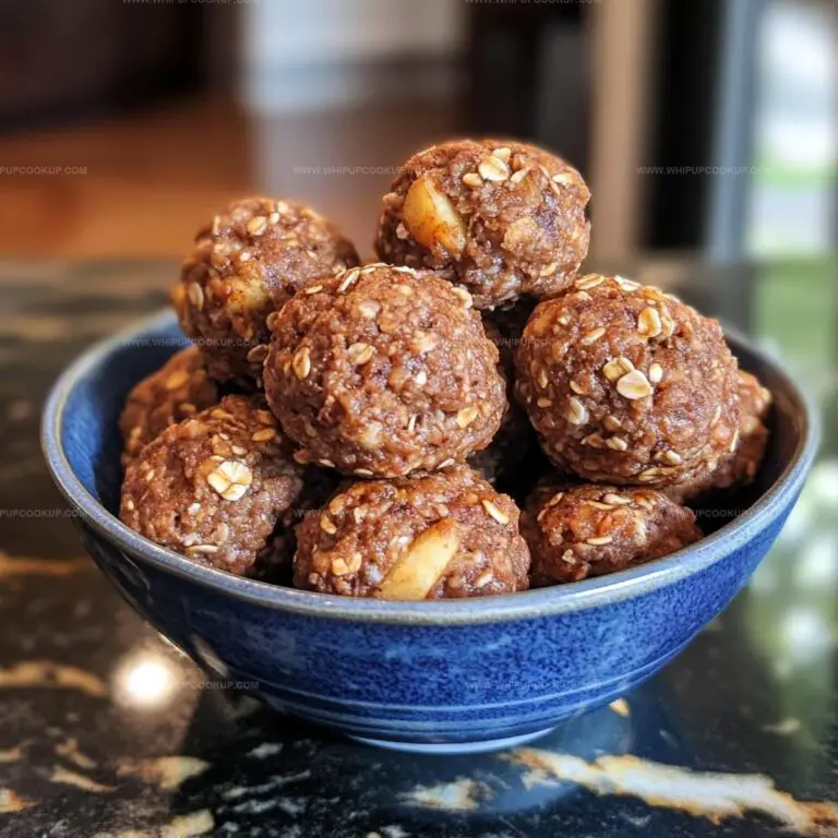 Beef & Apple Balls For Dogs Recipe