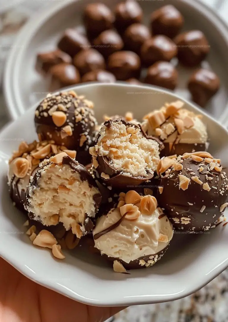 No-Bake Peanut Butter Cheesecake Balls Recipe