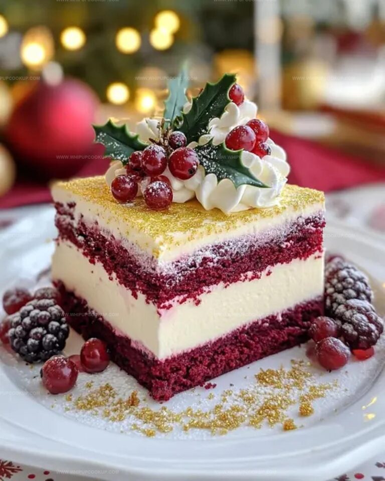 Red Velvet Christmas Cake Recipe