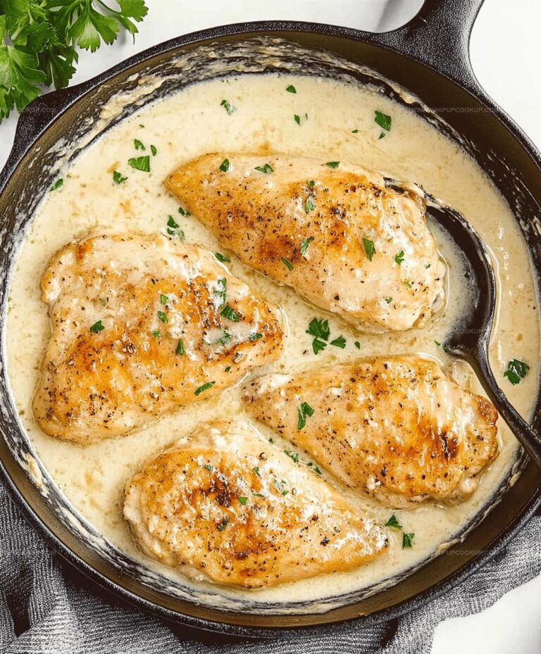 Creamy Garlic Parmesan Chicken Recipe