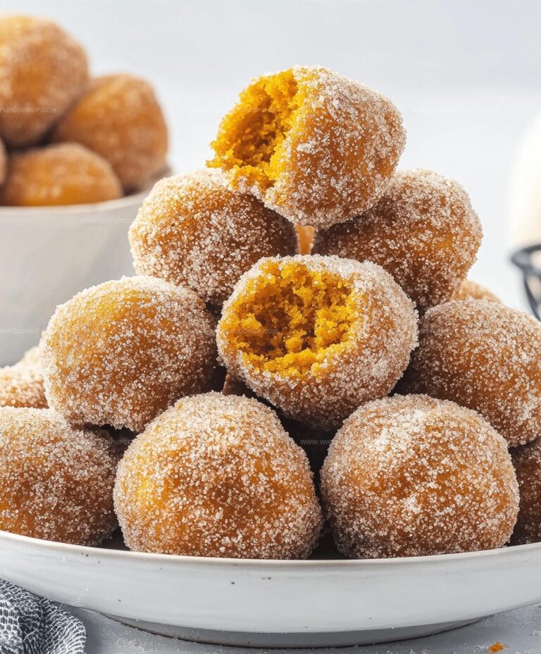 Pumpkin Donut Holes Recipe