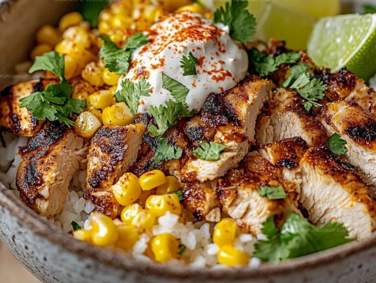 Street Corn Chicken Rice Bowl Recipe