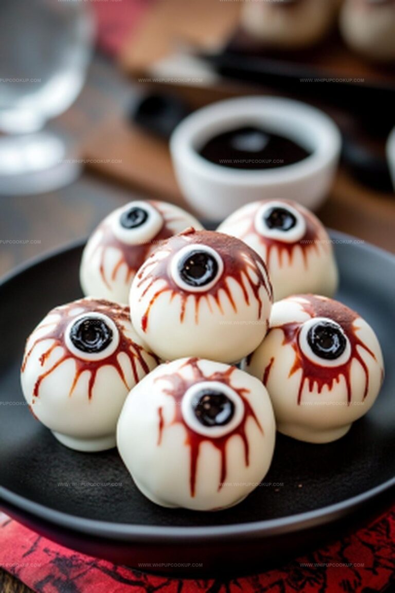 Peanut Butter Halloween Eyeballs Recipe