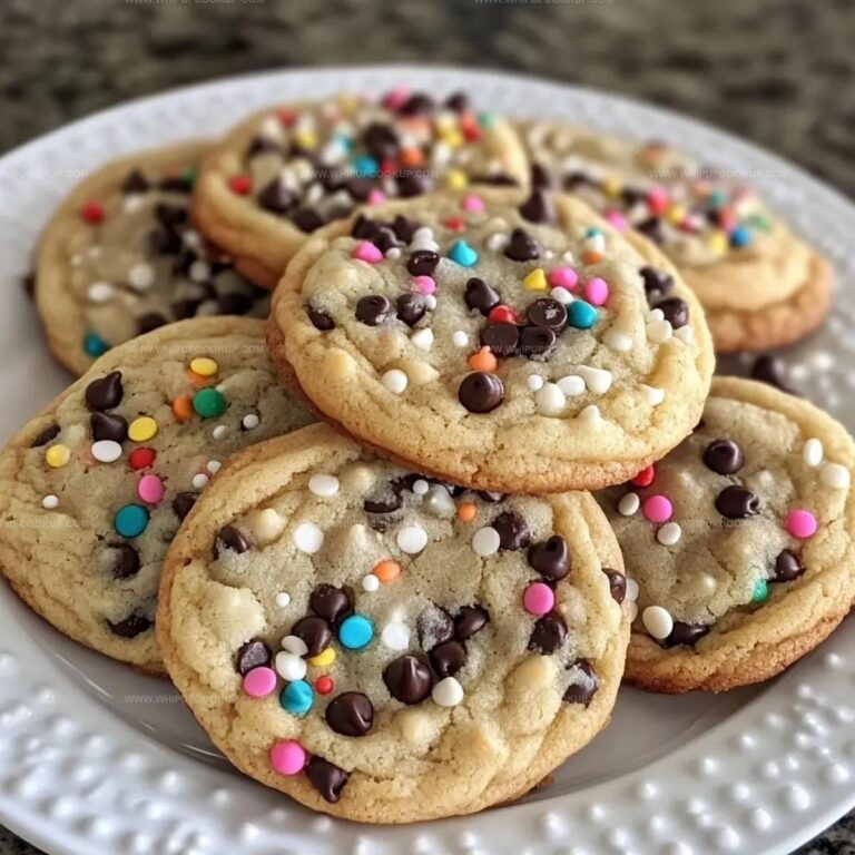 Cake Batter Chocolate Chip Cookies Recipe