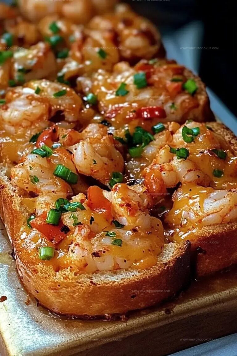 Cheesy Cajun Crawfish Bread Recipe