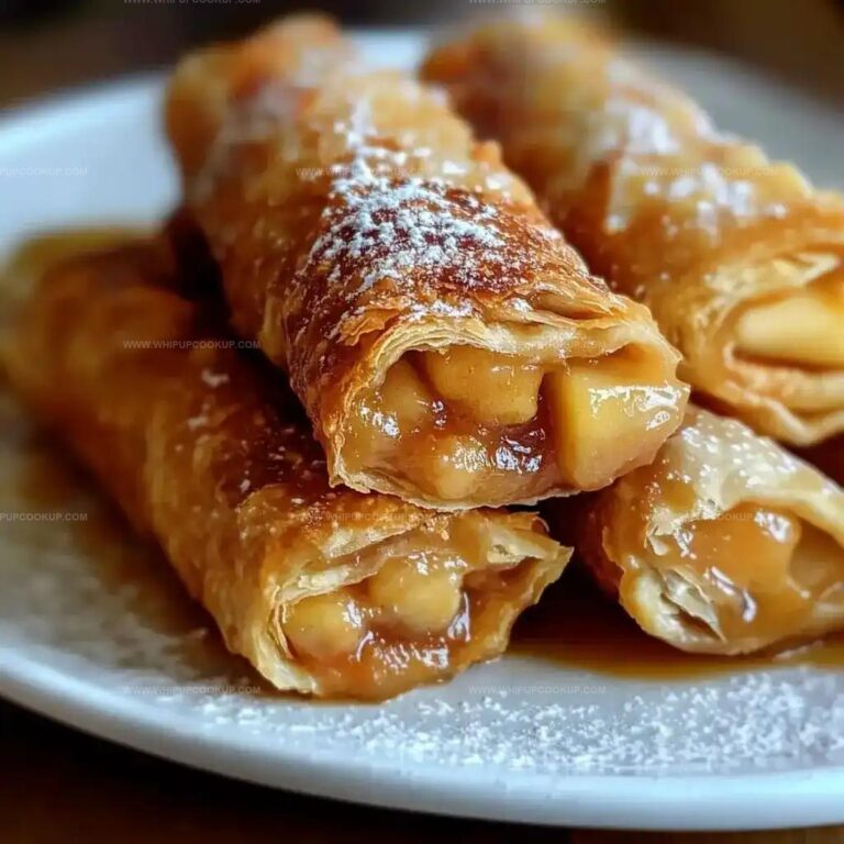 Crispy Apple Pie Egg Rolls Recipe