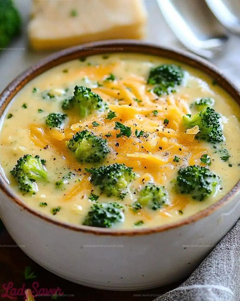 20-Minute Broccoli Cheese Soup Recipe
