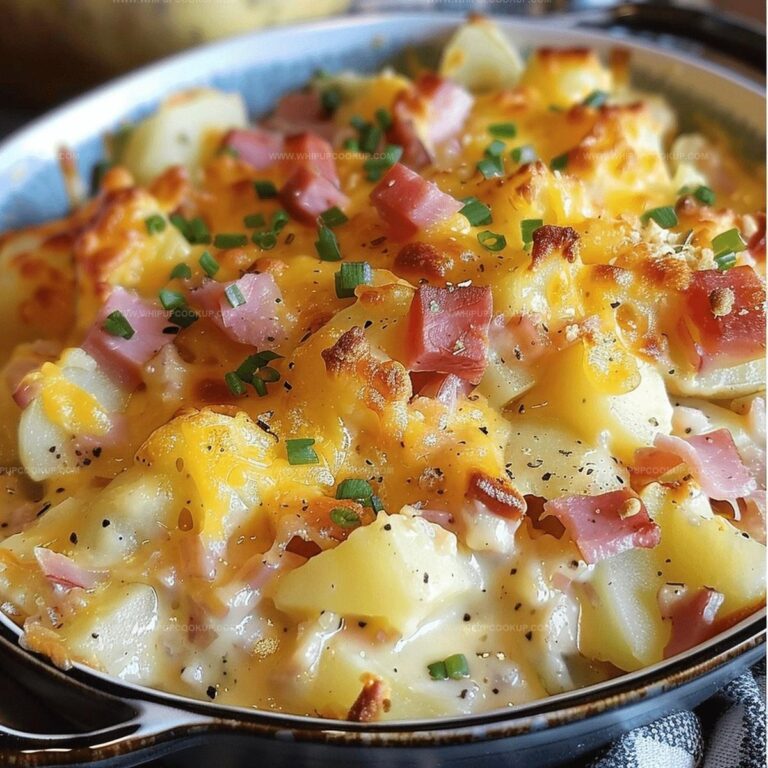 Crockpot Ham and Potato Casserole Recipe