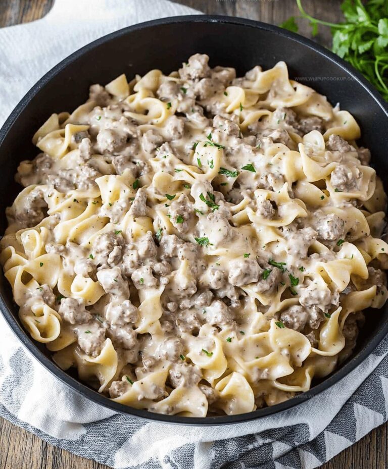The Best Hamburger Stroganoff Recipe