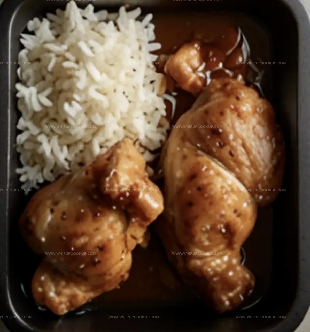 Easy Orange Chicken Over Rice Recipe