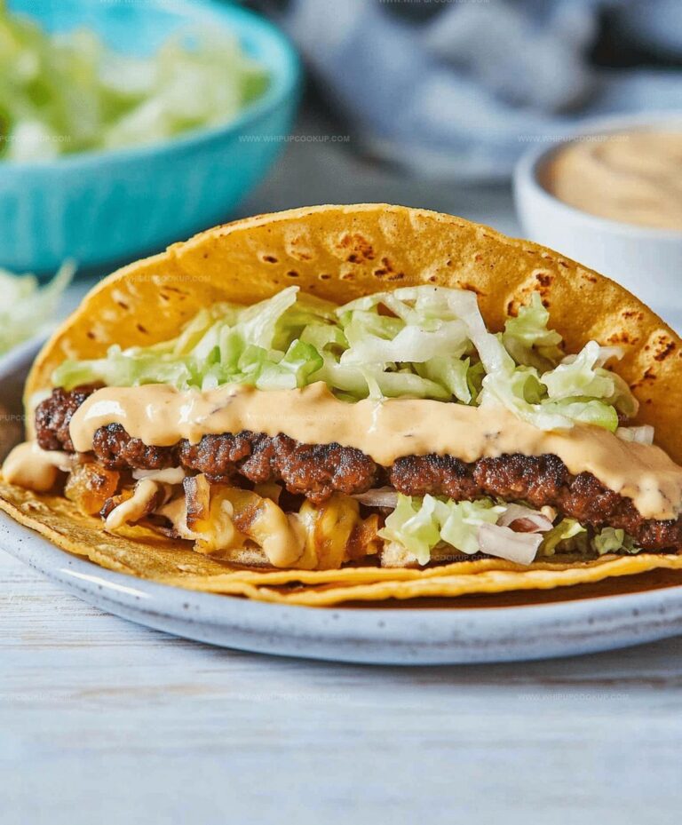 Smash Burger Tacos Recipe