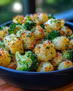 Roasted Parmesan Potatoes and Broccoli Recipe