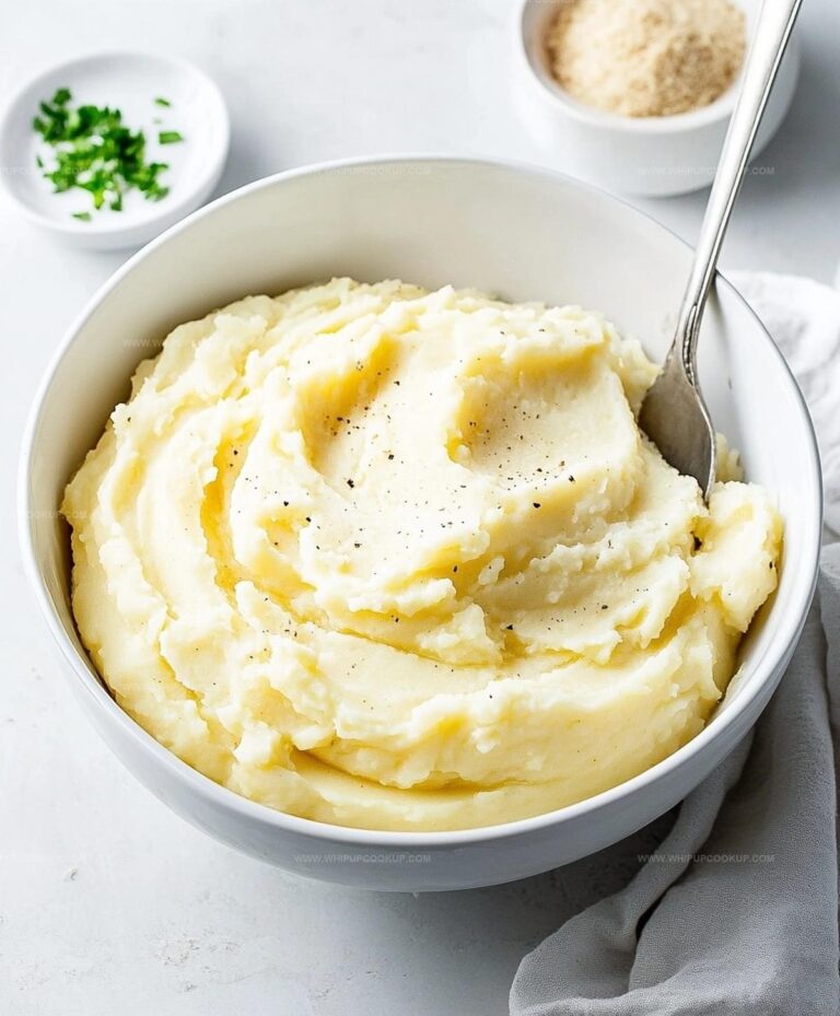 Homemade Mashed Potatoes Recipe