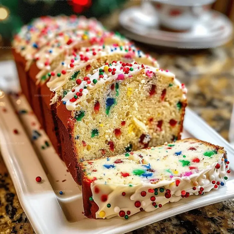 Easy Christmas Funfetti Bread Recipe