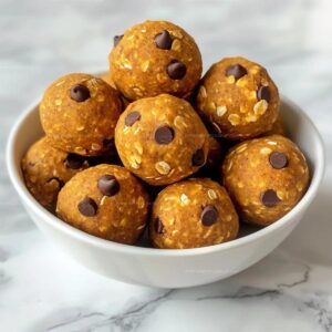 Peanut Butter Pumpkin Protein Balls Recipe