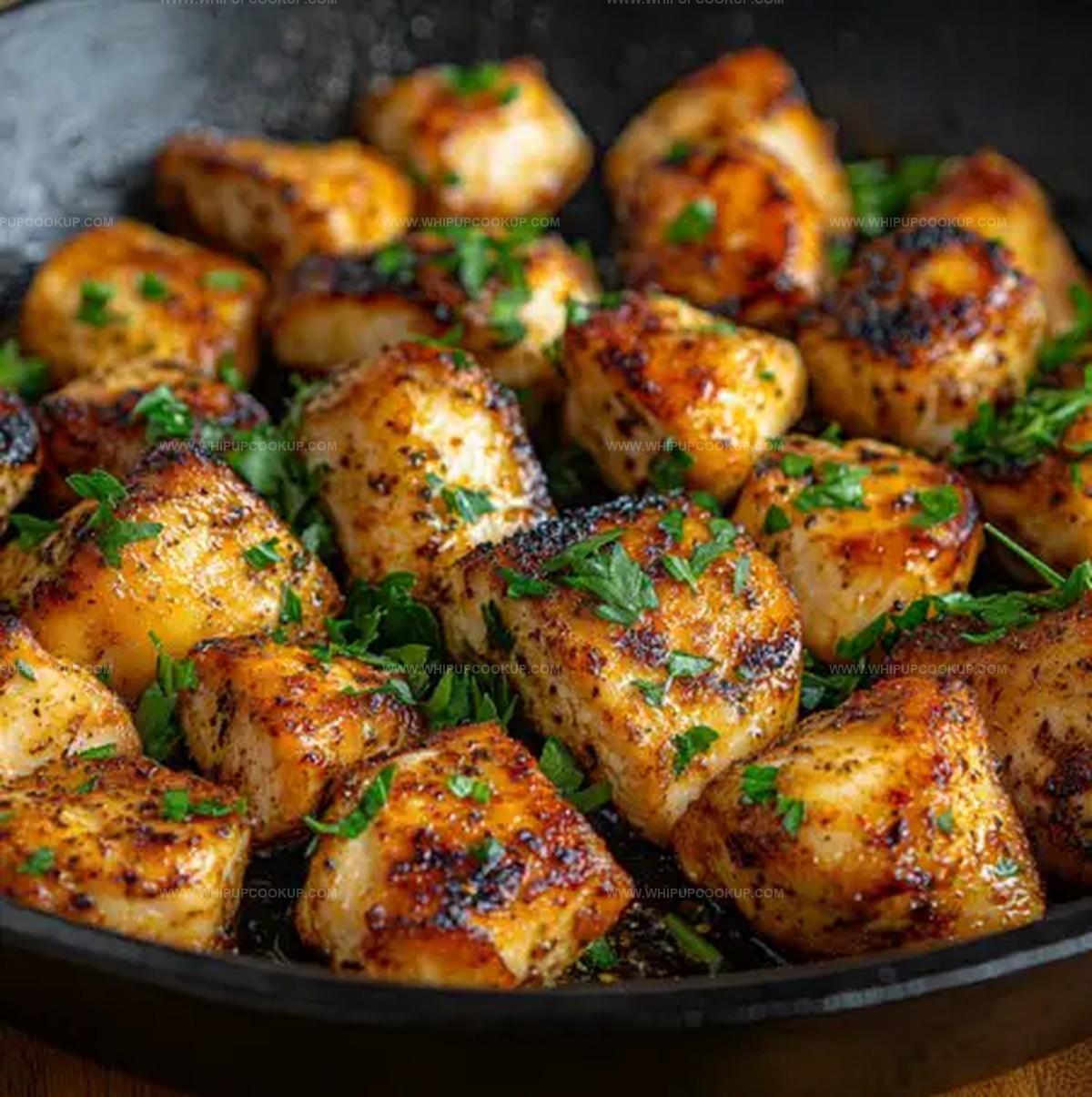 Garlic Butter Chicken Bites Recipe