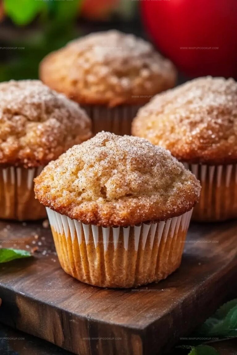 Apple Cider Muffins With Cinnamon Sugar Recipe