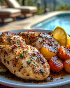 One-Pan 20-Minute Lemon Herb Chicken & Veggies Recipe