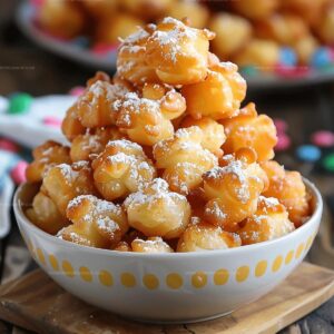 Funnel Cake Bites Recipe