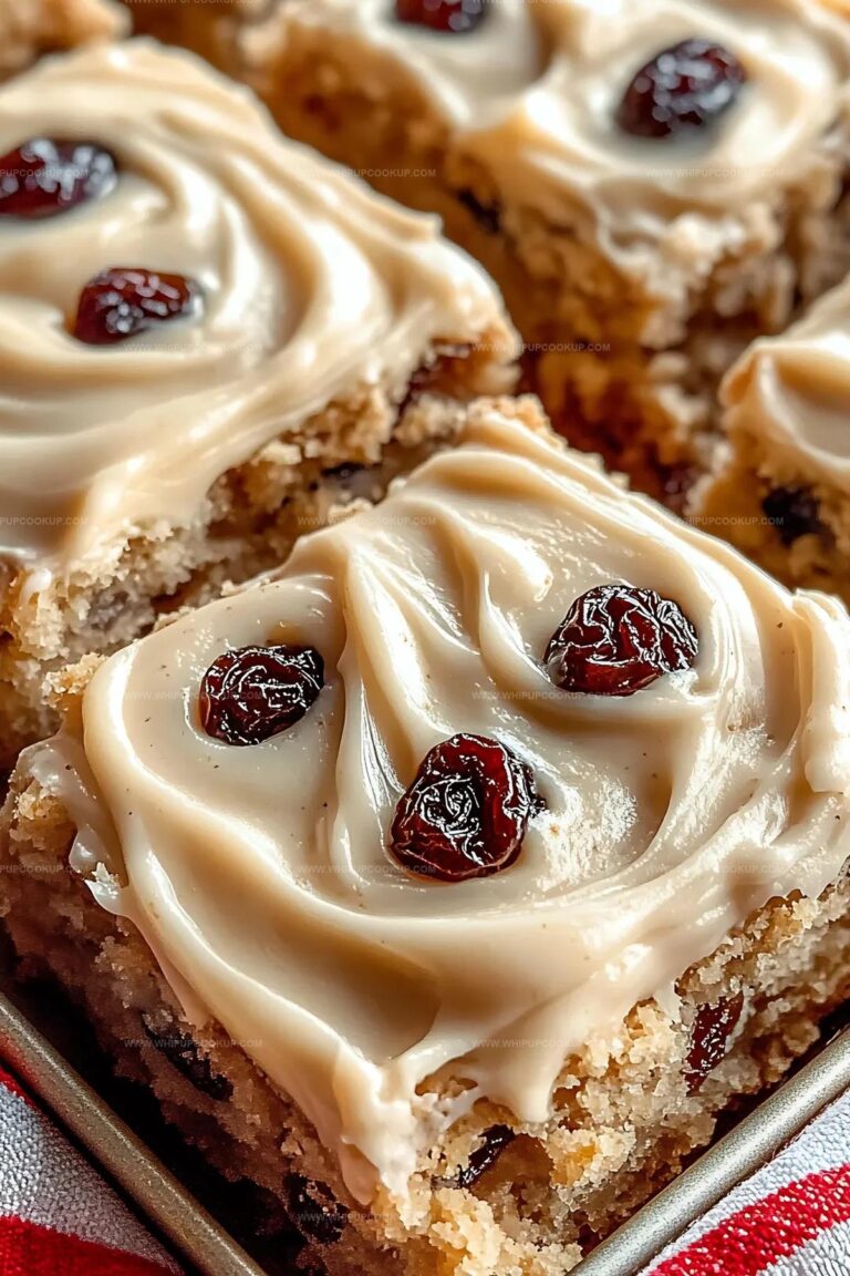 Oatmeal Raisin Cookie Bars Recipe