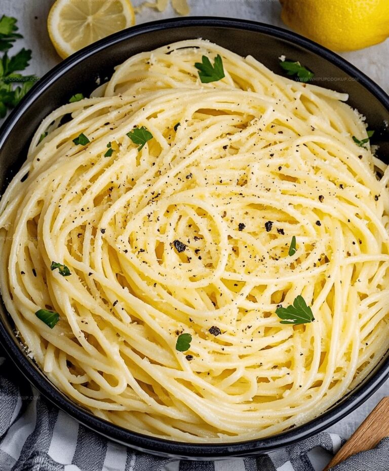Lemon Butter Garlic Pasta Sauce Recipe