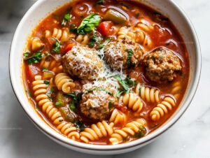 Italian Meatball Soup Recipe