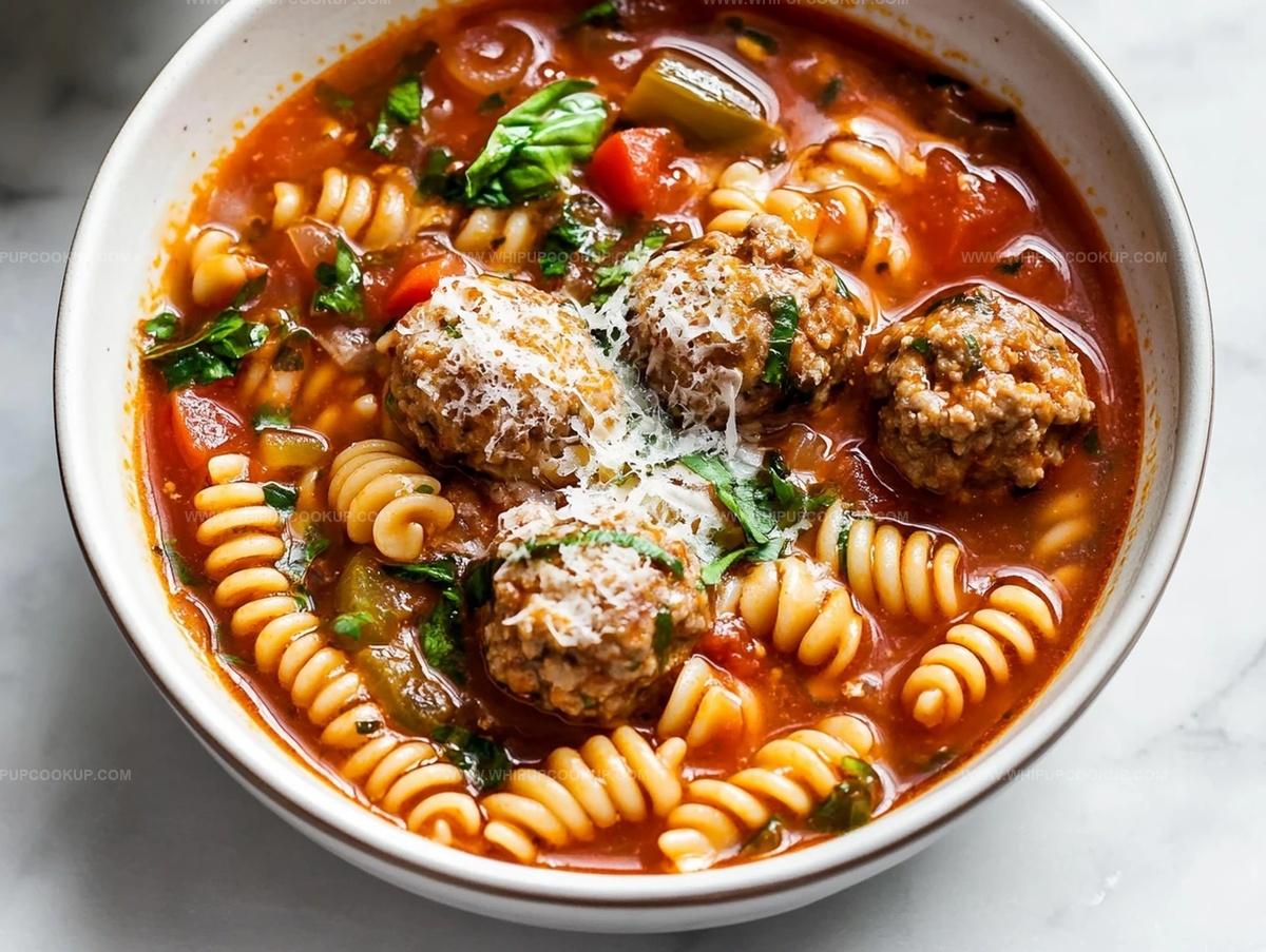 Italian Meatball Soup Recipe