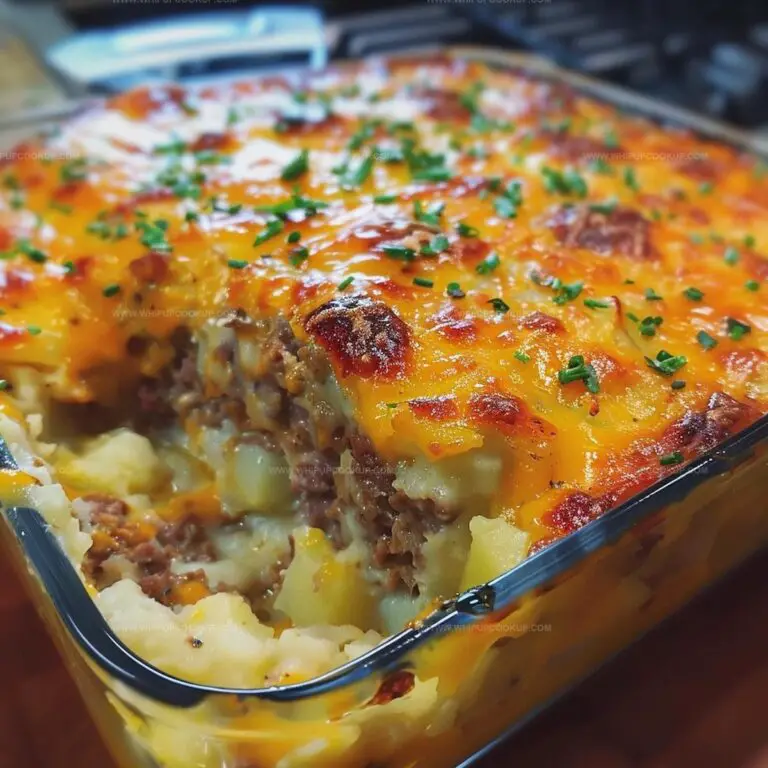 Loaded Potato Meatloaf Casserole Recipe