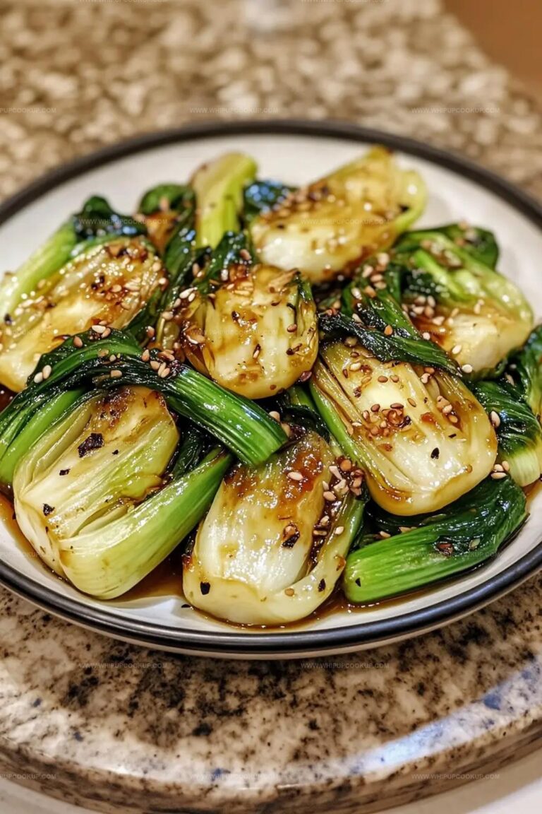 Bok Choy with Garlic Sauce Recipe