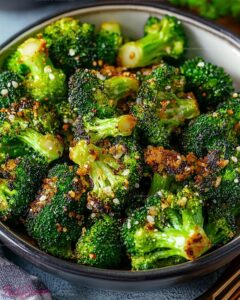 Crispy Garlic Air Fryer Broccoli Recipe