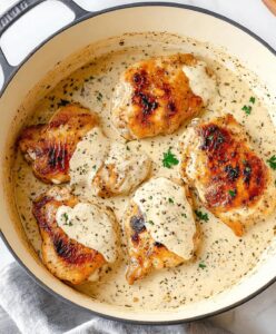 Creamy Garlic Chicken Recipe