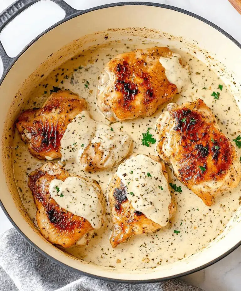 Creamy Garlic Chicken Recipe