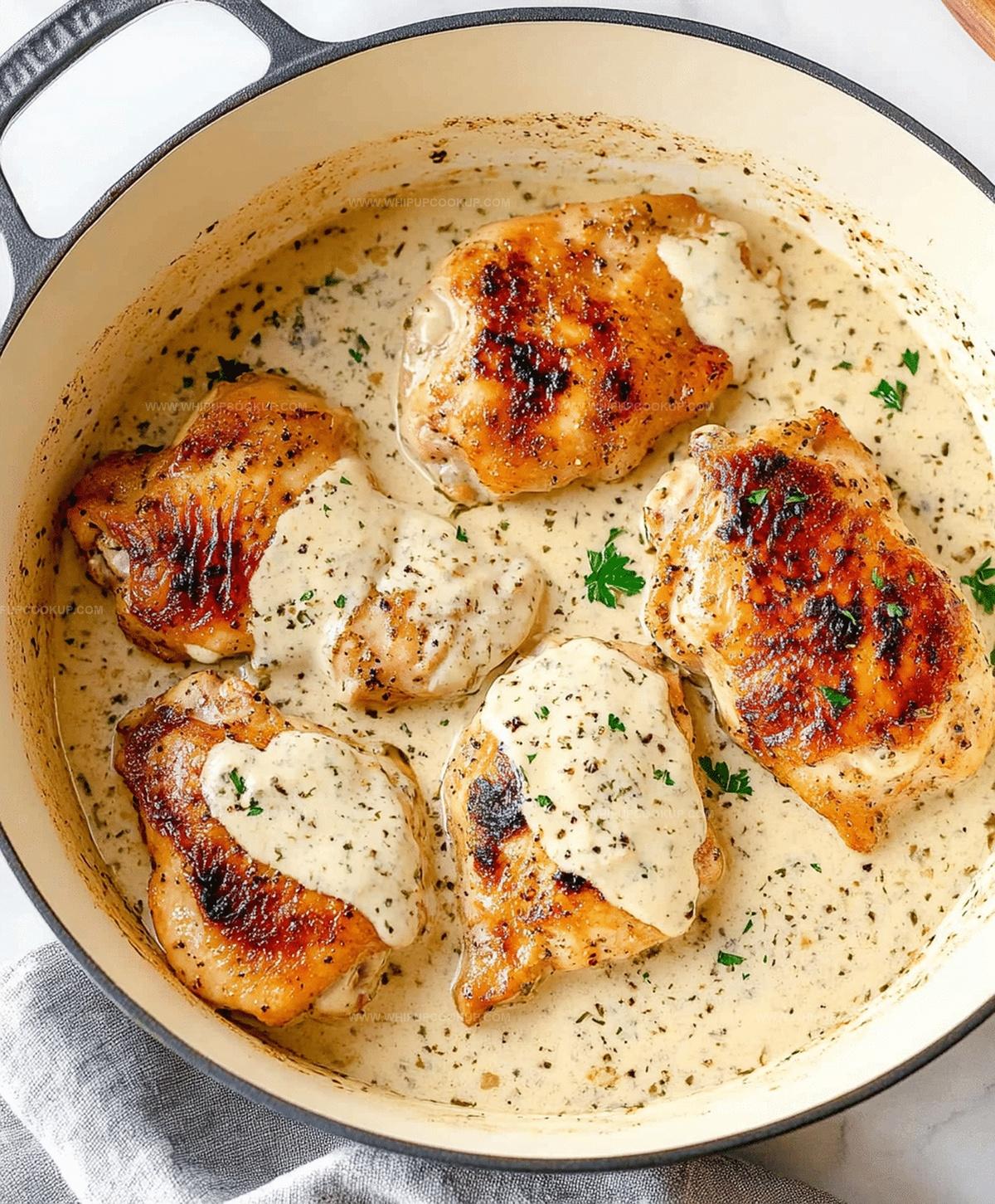 Creamy Garlic Chicken Recipe