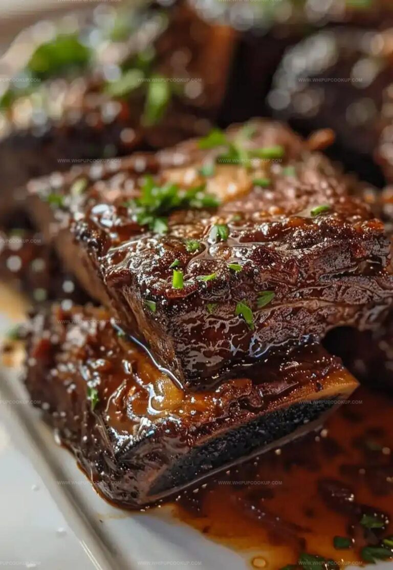 Slow Cooker Red Wine Braised Short Ribs Recipe